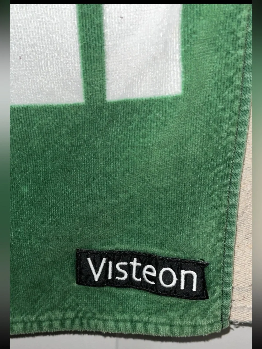 Vintage Vistean Brazil Colors Beach Towel Terry Cotton Cloth Bath Brasil 27x55